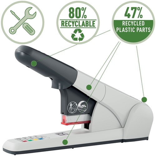 Nietmachine Leitz Nexxt 80 vel zilver 1 Stuk-14