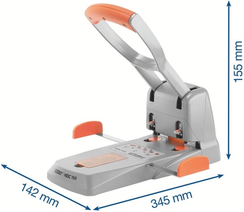 Perforator Rapid Supreme HDC150/2-gts 150vel zi/or 1 Stuk-2