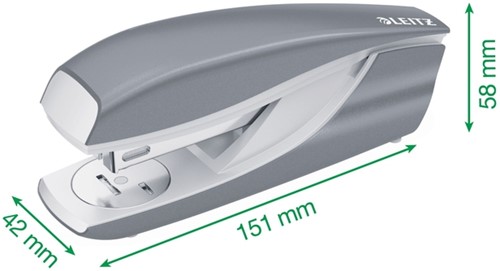 Nietmachine Leitz NeXXt metaal 30 vel wit 1 Stuk-2