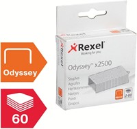Nieten Rexel Odyssey verzinkt 2500st 2500 Stuk-2