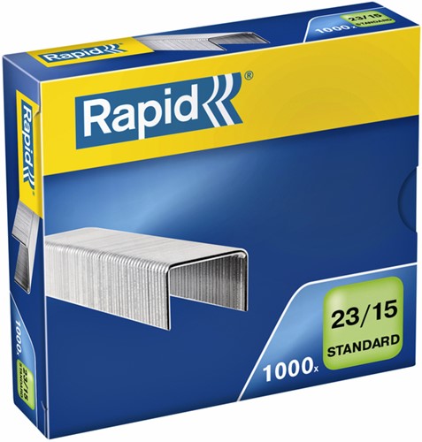 Nieten Rapid 23/15 gegalv standaard 1000st 1000 Stuk