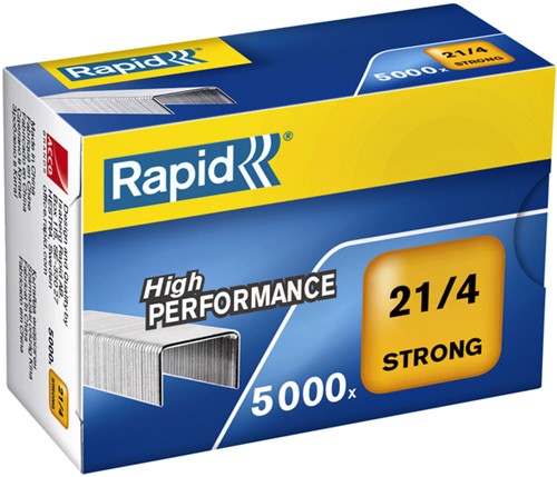 Nieten Rapid 21/4 gegalvaniseerd strong 5000st 5000 Stuk