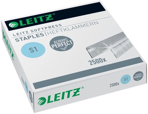 Nieten Leitz S1 softpress 2500st 2500 Stuk