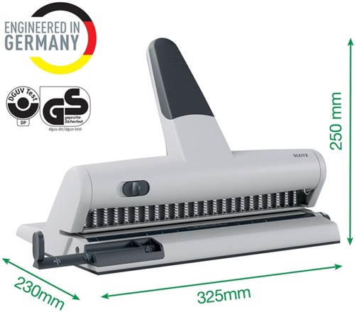 Perforator Leitz Heavy Duty Multi 5115 23 gaats 1 Stuk-2