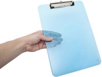 Klembord MAUL A4 staand transparant PS neon blauw 1 Stuk-3
