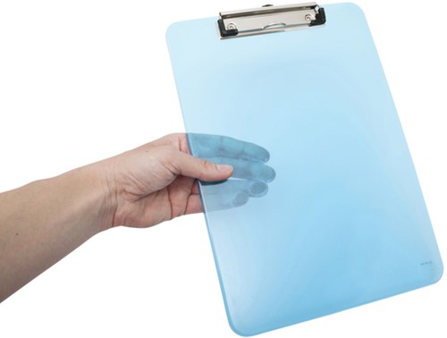 Klembord MAUL A4 staand transparant PS neon blauw 1 Stuk-3