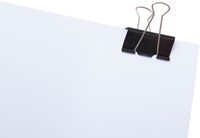 Papierklem MAUL 213 foldback 50mm zwart 12 stuks 12 Stuk-3