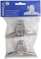 Papierklem MAUL Pro 95mm zilver 2 Stuk-8