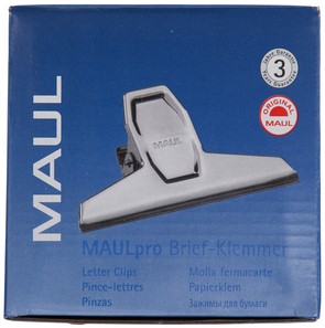 Papierklem MAUL Pro 95mm nikkel 1 Stuk-7