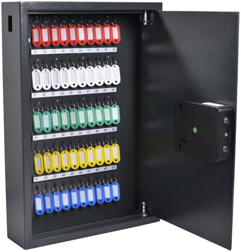 Sleutelkast Pavo security 50 haken donkergrijs 1 Stuk
