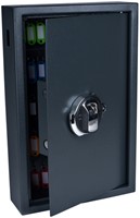 Sleutelkast Pavo fingerprint 50 haken donkergrijs 1 Stuk