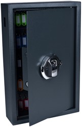 Sleutelkast Pavo fingerprint 50 haken donkergrijs 1 Stuk