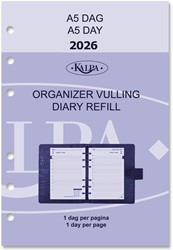 Agendavulling 2026 Kalpa A5 1dag/1pagina 1 Stuk