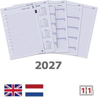 Agendavulling 2027 Kalpa A5 1dag/1pagina 1 Stuk-2