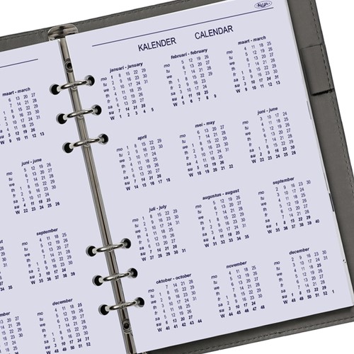 Agendavulling 2027 Kalpa A5 1dag/1pagina 1 Stuk-3