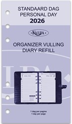 Agendavulling 2027 Kalpa Personal 1dag/1pagina 1 Stuk