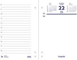 Omlegblok 2026 Brepols 1d/2p universele ponsing 1 Stuk