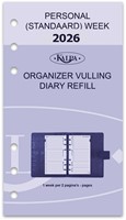 Agendavulling 2026 Kalpa Personal 7dagen/2pagina's 1 Stuk