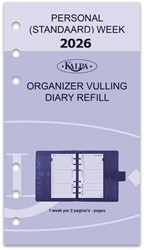Agendavulling 2027 Kalpa Personal 7dagen/2pagina's 1 Stuk