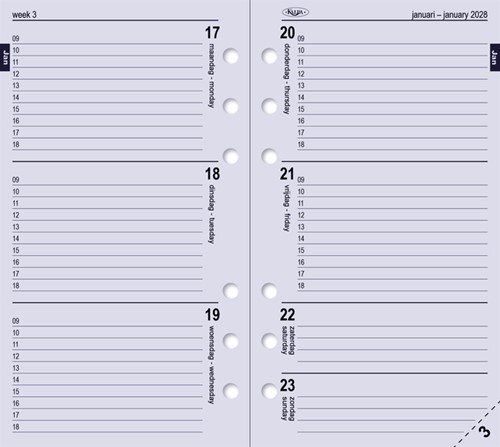 Organizer Kalpa Personal + agenda 26-27 slang br 1 Doos-9