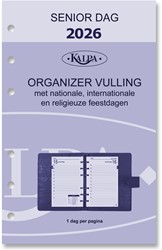 Agendavulling 2026 Kalpa Senior 1dag/1pagina 1 Stuk