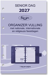 Agendavulling 2027 Kalpa Senior 1dag/1pagina 1 Stuk