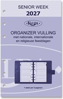 Agendavulling 2027 Kalpa Senior 7dagen/2pagina's 1 Stuk