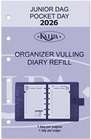Agendavulling 2026 Kalpa Pocket 1dag/1pagina 1 Stuk