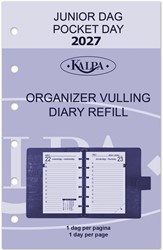 Agendavulling 2027 Kalpa Pocket 1dag/1pagina 1 Stuk