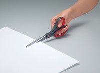 Schaar Scotch 20cm precision rood blister 1 Stuk-2