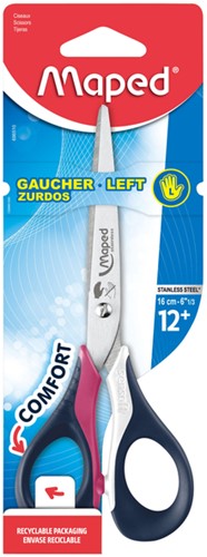 Schaar Maped Sensoft 16cm links assorti 1 Stuk-3