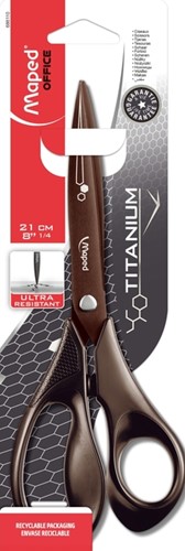 Schaar Maped Titanium 21cm zwart 1 Stuk