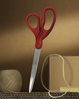 Schaar Scotch 18cm universeel rood blister 1 Stuk-1