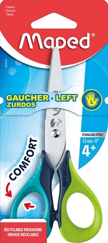 Kinderschaar Maped Sensoft 13cm linkshandig 1 Stuk