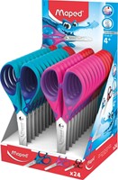 Schaar Maped Essentials Soft 13cm display á 24st 1 Stuk