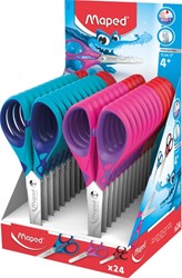 Schaar Maped Essentials Soft 13cm display á 24st 1 Stuk