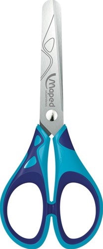 Schaar Maped Essentials Soft 13cm display á 24st 1 Stuk-3