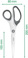 Schaar Leitz WOW 205mm titanium geel 1 Stuk-6