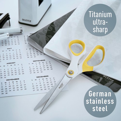 Schaar Leitz WOW 205mm titanium geel 1 Stuk-7