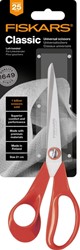 Schaar Fiskars Classic universeel 21cm links rood 1 Stuk