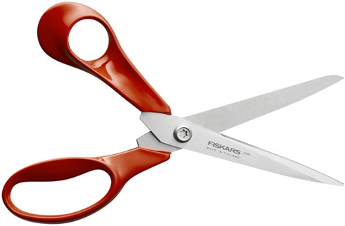 Schaar Fiskars Classic universeel 21cm links rood 1 Stuk-3