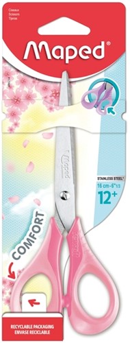 Schaar Maped Sensoft 16cm pastel assorti 1 Stuk-3