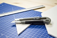 Snijmes Westcott professional 18mm schuif grijs/zw 1 Stuk-6