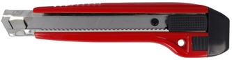 Snijmes Westcott premium 18mm schuif rood 1 Stuk-3