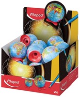 Puntenslijper Maped Globe display á 16 stuks 1 Stuk