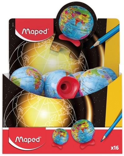 Puntenslijper Maped Globe display á 16 stuks 1 Stuk-2
