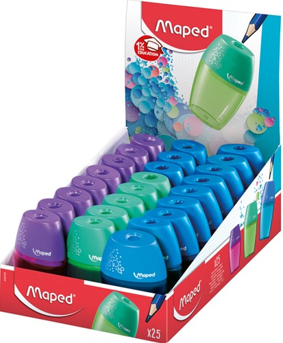 Puntenslijper Maped Shaker 1g display 25 stuks 1 Stuk