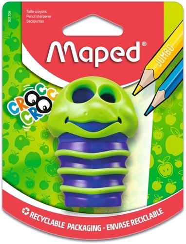 Puntenslijper Maped Croc Croc Bug 2gaats assorti 1 Stuk-2