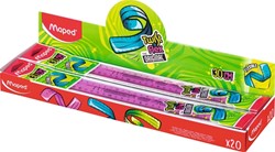 Liniaal Maped Twist 'n Flex 30cm assorti 1 Stuk