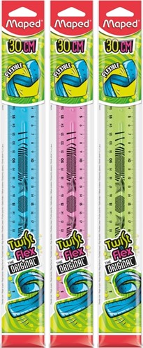Liniaal Maped Twist 'n Flex 30cm assorti 1 Stuk-2
